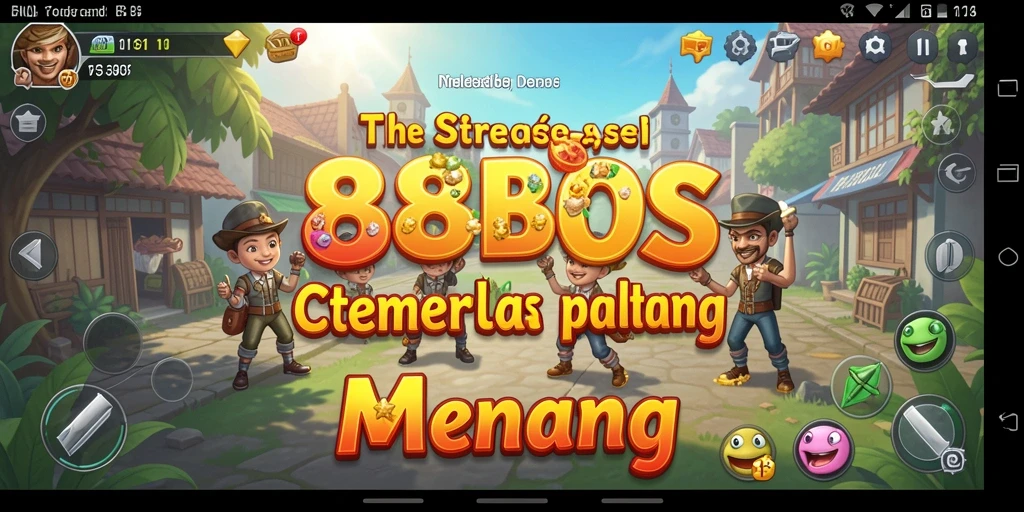 Tampilan gameplay 88BOS yang dinamis dan strategis.