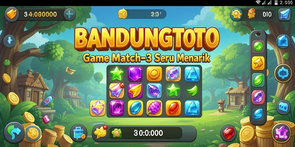 Gameplay <strong>BANDUNGTOTO</strong> yang seru dengan kombinasi blok warna-warni.