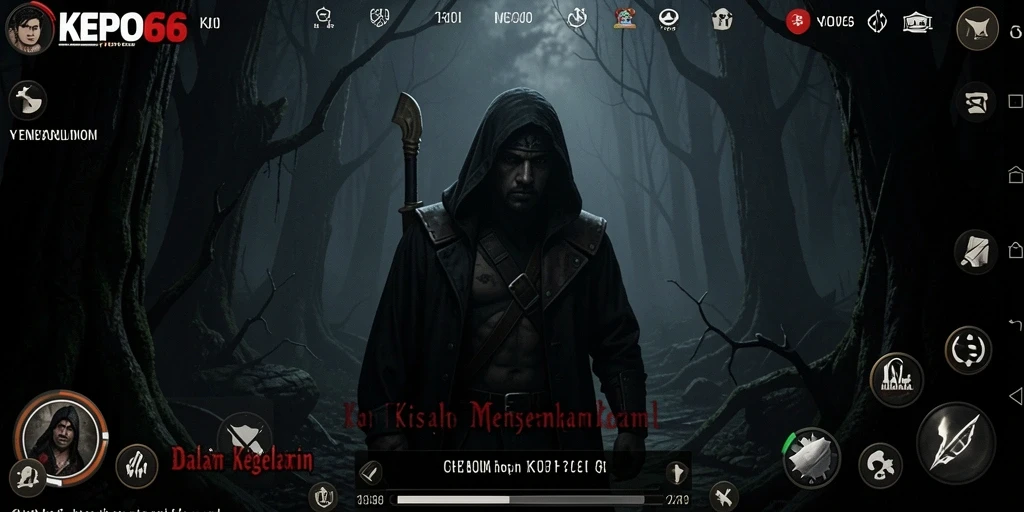 Tampilan mencekam dari gameplay KEPO66 yang memikat dan menakutkan.