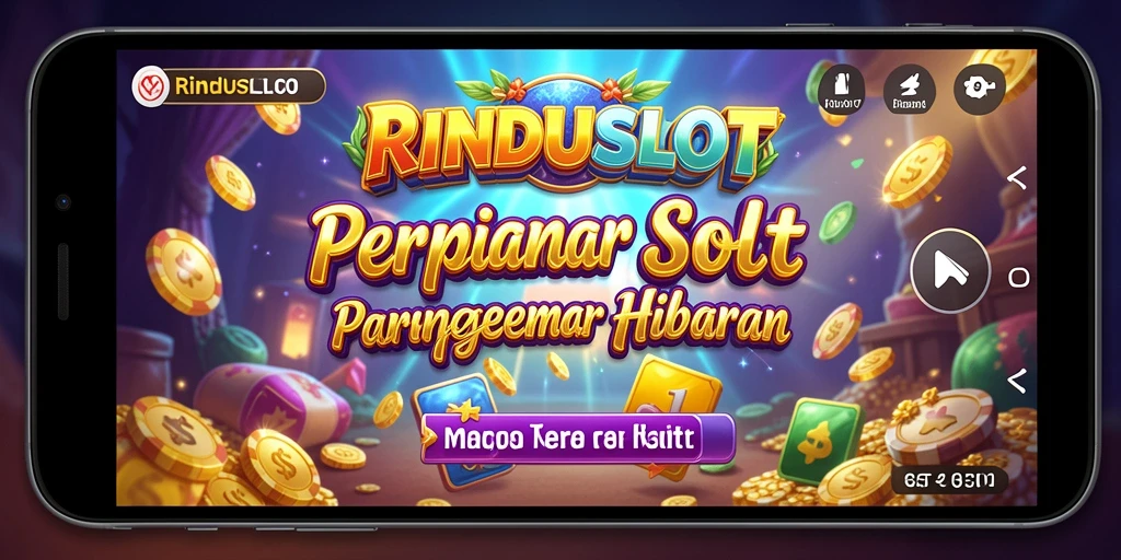 Tampilan gameplay RINDUSLOT yang menarik dan seru.